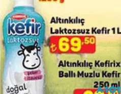 ALTINKILIÇ LAKTOZSUZ KEFİR 1 L